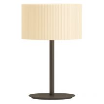 E15 marylin handmade pleated pongee table lamp