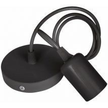 Shmshng - E27 Edison-Sockel Kronleuchter Pendelleuchte Retro Deckenlampe 1 Kopf diy Deckenbeleuchtung Küche Esszimmer Wohnzimmer Schlafzimmer
