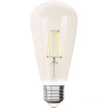 E27 Filament led Leuchtmittel - 9 Watt, 500 Lumen, 2200 - 5500K, Ø6,4cm dimmbar