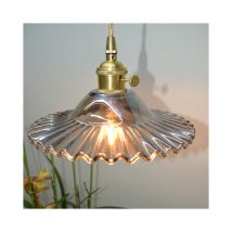 E27 Industrielle Vintage Verre Suspensions Luminaire Retro Plafonnier Luminaire Verre Retro Suspensions Luminaires Industrielle Eclairage de Plafond