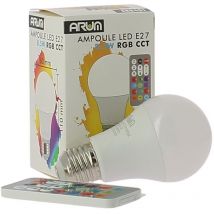 E27 rgb LED-Glühbirne Warmweiß und Kaltweiß mit Fernbedienung eq 60W