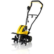 Garland – Motobineuse Électrique 1050w – 6 Fraises De 23 Cm – Largeur De Travail 40 Cm – Guidon Pliable Sans Outil – Pour Terrains Accidentés