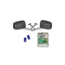 Europe Automatismes - Kit Motorisation Portail Battant Automatisme Ouverture ea BR350 - Maxi 300 kg 3.5 m par battant, 230 v, 250 w, 80 cycles par