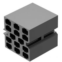 61-9830 Mehrfachsteckgehäuse 1 St. - EAO