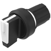 EAO – Interruttore rotativo 2P bianco corto IP69K – Diametro foro 22,5 mm – 45-2828.1C90.001