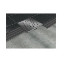 Easy Drain - Aqua quattro siphon de sol abs 10x10cm horizontal