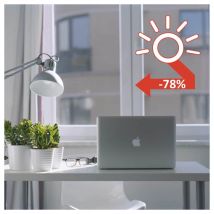 Film repositionnable anti-UV 100 x 90