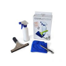Easy protec Kit de pose pour film vitrage - Compatible avec tous les films easy protec