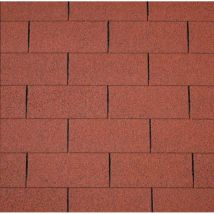 Mm_unverified_brand - Easy Rechteck-dachschindeln Ziegelrot 80 X 33,6 Cm Schindel Dach Dachschindel