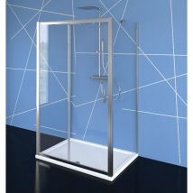 Polysan - easy screnn trois côtés 1200x700mm, variante l/r, verre clair