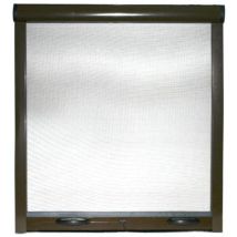 Your Self - Roll-Moskitonetz im universellen Reduzierset für vertikale Fenster easy-up Braun 100x170