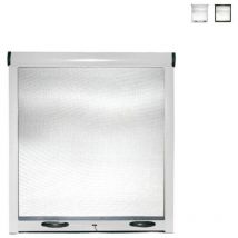 Easy up Reduzierbares Insektenschutzrollo für vertikales Fenster Weiß 80x170 cm