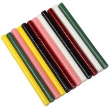 Klebestifte 12er-Packung farbig bunt 7,2mm x 100mm Heißklebepistole Heißklebesticks