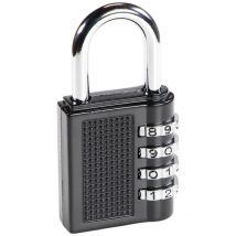 Easywork - Zahlenvorhangschloss 4-stellige Kombination Zahlenschloss Vorhängeschloss