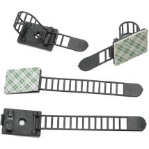 Easywork - verstellbare Kabelhalter 12er Pack