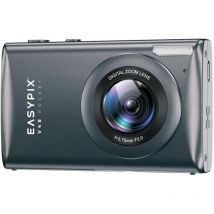 V48 Appareil photo numérique compact de poche, écran 2,8', résolution jusqu'à 64 mp, Zoom numérique 18x, Anthracite - Easypix