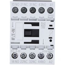 Eaton - Contacteur série Moeller, 4 pôles , 2 n/o + 2 n/f, 4 a, 24 v c.c. ( Prix pour 1 )