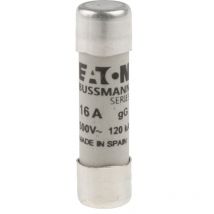 Cartouche fusible Eaton Eaton Bussman, 16A 10 x 38mm 500V c.a.