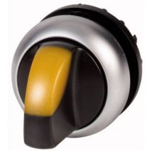 Eaton - 284396 M22-WLKV-Y Bouton sélecteur collerette plastique levier noir 1 pc(s)