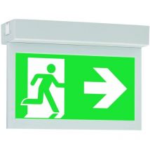 CEAG Sicherheitsbeleuchtung GuideLed CGLine+ – Deckenanbau – 8h Notlicht – IP40 – 220-240V – Kunststoff – grau