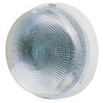 Lebenoid – Hublot Rond Deckenleuchte – E27 – 100W – IP44 – 1,15 kg – Weiß – 4 Befestigungspunkte