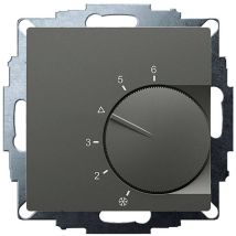 191810224302 ute 1002-Anthrazit-55 Termostato ambiente Da incasso 1 pz. - Eberle