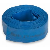 2 Tubo da Giardino Tubo Flessibile Piatto Per Pompe in 10m di Lunghezza, 2 Pollice, 52mm di Diametro, pvc Flessibile e Resistente, Tubo Industriale,