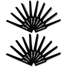 Eberth - 20x Lame de scie sauteuse (10x T18 et 10x T24), longueur 95 mm, pièce de rechange, Lames de scie sauteuse pour scie pneumatique IW8-P38,