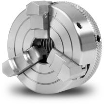 Plato de tres garras con 50 mm de diámetro, Plato de 3 garras autocentrante, Rosca de conexión 1' -8 tpi, Accesorios de torno, Plato de torno de alta