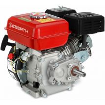 Eberth - 6,5 cv Motore a Scoppio Motore a Benzina con Riduttore 2:1, Albero ø 19,05 mm, Protezione Olio Bassa, 4 Tempi, 1 Cilindro, Cilindrata 196