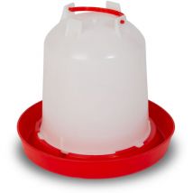 Eberth - Bebedero para aves de corral con capacidad de 6 litro, bebedero de agua, dispensador automático de agua, pp copolímero, accesorios para