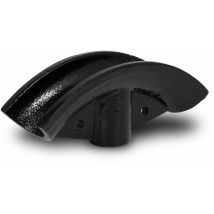 Eberth Druckstück Für Rohrbieger Größe 1.1/4" (massives Gusseisen, Schwarz Lackiert, Auch Für Andere Hersteller Geeignet, Ersatzteil)