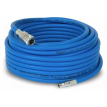 EBERTH Manguera aire comprimido 20m conexión de 1/4", manguera para compresor de aire, Ø6mm interno, Ø11mm externo, manguera de aire comprimido,