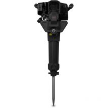 EBERTH Marteau Piqueur Burineur Thermique Essence 2,5CV, Moteur à 2 Temps, 700-1500 coups/min, 20-55 Joules, Prise Hexagonale SDS HEX 30mm, avec