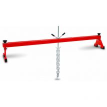 Ponte supporto motore 500kg con barra filettata e ganci di carico - Eberth