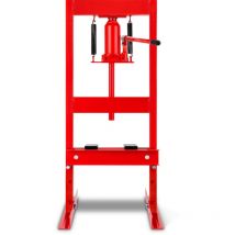 Eberth - Prensa hidráulica Prensa de taller 6T, regulable en 4 posiciones, altura máxima de trabajo 300 mm, anchura de trabajo 330 mm, altura total