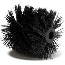 Rodillo Barredor Cepillo Barredor Recambio para Barredora, 30cm ancho, 1 lado, Cepillo para todas las estaciones Para seco, mojado y nieve, Cierre