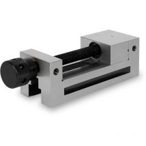 Eberth - Tornillo de banco de precisión con husillo, ancho de mordaza 73 mm, fuerza máxima de sujeción 100mm, altura de mordaza 35mm, de acero