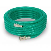 Tuyau à air comprimé, tuyau dair haute pression pour compresseur, longueur 10m, diamètre 10mm x 14mm (intérieur x extérieur), raccord 3/8', 24 bar,