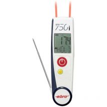 Ebro - tlc 750i-V2 Termometro a infrarossi e a penetrazione haccp -50 - +250 °c Sensore tipo t Conforme haccp, Misurazion