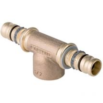 EBV - Geberit Mepla T-Stück 603360005 ø 26xRp 1/2x26mm, Rotguss, ig