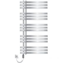 Radiatore da Bagno a Pannello Design Iron em Elettrico 900W Scaldasalviette - 600 x 1200 mm - Cromato - Radiatore Elettrico 900W Scaldasalviette