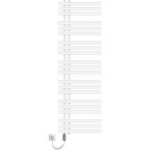 Luxebath - ecd Germany Iron em Electric Design Radiateur de salle de bain 1200W - 500 x 1600 mm - Blanc - sèche-serviettes
