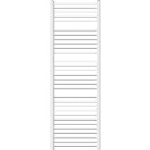 ECD Germany Radiador toallero Sahara - 600 x 1800 mm - Blanco - plano - con conexión lateral - Secador de toallas Radiador de toallas de diseño