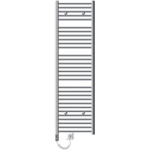 Luxebath - ecd Germany Radiateur Porte Serviettes mural Radiateur Sèche-serviettes coudé 500 x 1800 mm chrome électrique 1200W