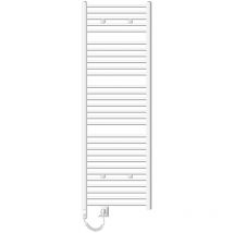 Luxebath - ecd Germany Radiateur avec Elément Chauffant Electrique 900W - 600 x 1800 mm - Blanc - Connexion Latéral - Forme Droit - Kit Montage Mural