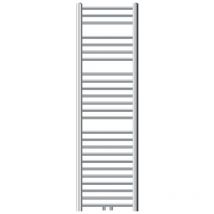 Radiatore Scaldasalviette Sahara - 400 x 1500 mm - Cromato - Dritto con Chiusura Centrale - Radiatore Scaldasalviette Asciugabiancheria 400x1500 mm