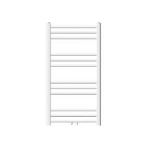 Luxebath - ecd Germany Radiatore da Bagno Calorifero Scaldasalviette 500 x 800 mm Bianco con Attacco Laterale Termosifone Tipo Scala per Asciugamani