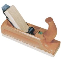 Ece Schlichthobel 48 mm – Handwerkzeug aus gedämpfter Rotbuche – ergonomisch geformt – Schnittwinkel 45° – Gewicht 1020 g