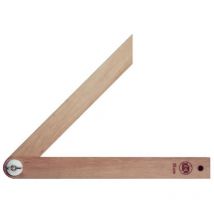 Schmiege Schienenlänge 350 mm Weißbuche mit Flügelmutter